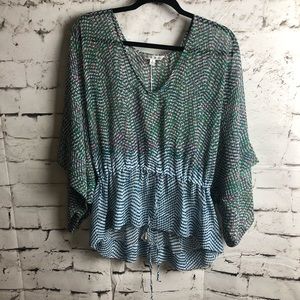 Cabi Butterfly Sleeve Top